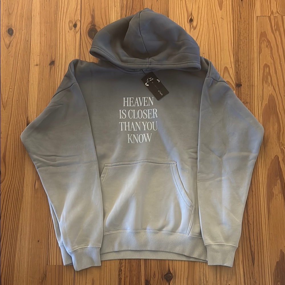 Blue Hoodie Sweater